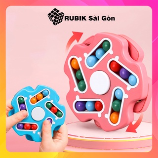 Rubik Bi Biến Thể Rubic Hạt Đậu Spinner 2 Trong 1 Magic Bean Rèn Luyện Phát Triển Trí Tuệ Đồ Chơi Giảm Stress Hiệu Quả