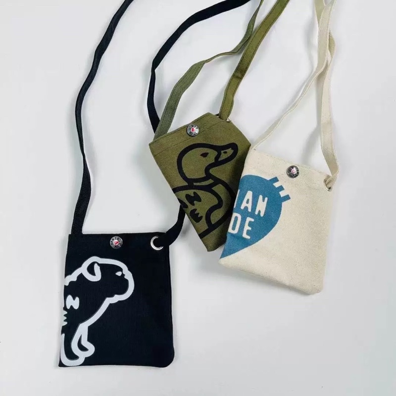 TÚI MINI TOTE HUMAN MADE PET CHẤT VẢI SIÊU DÀY DẶN