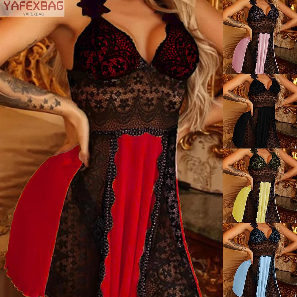 Đồ ngủ hai dây phối ren xuyên thấu thời trang quyến rũ cho nữ
 | BigBuy360 - bigbuy360.vn