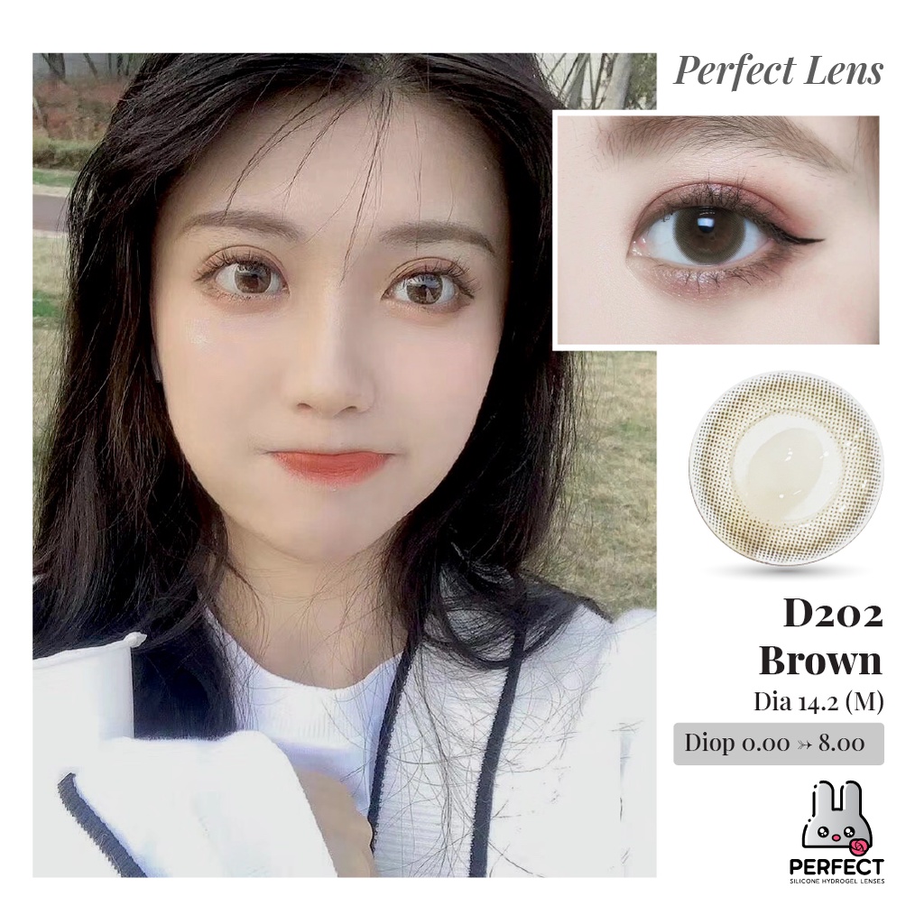 LENS MẮT , KÍNH ÁP TRÒNG BROWN , DIA 14.2 , CHO MẮT NHẠY CẢM GIÁ SALE