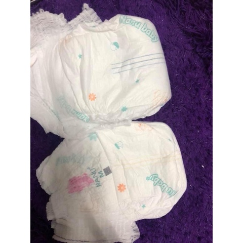 Bịch 50 miếng bỉm quần, dán Nanu cao cấp, hàng nhập khẩu chính ngạch siêu thấm S50/M50/L50/XL50/XXL50/XXXL50