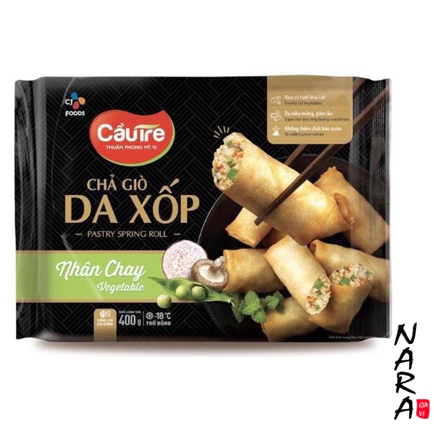 Chả Giò Da Xốp Chay Cầu Tre 400g (hàng lạnh chỉ giao hỏa tốc HCM)