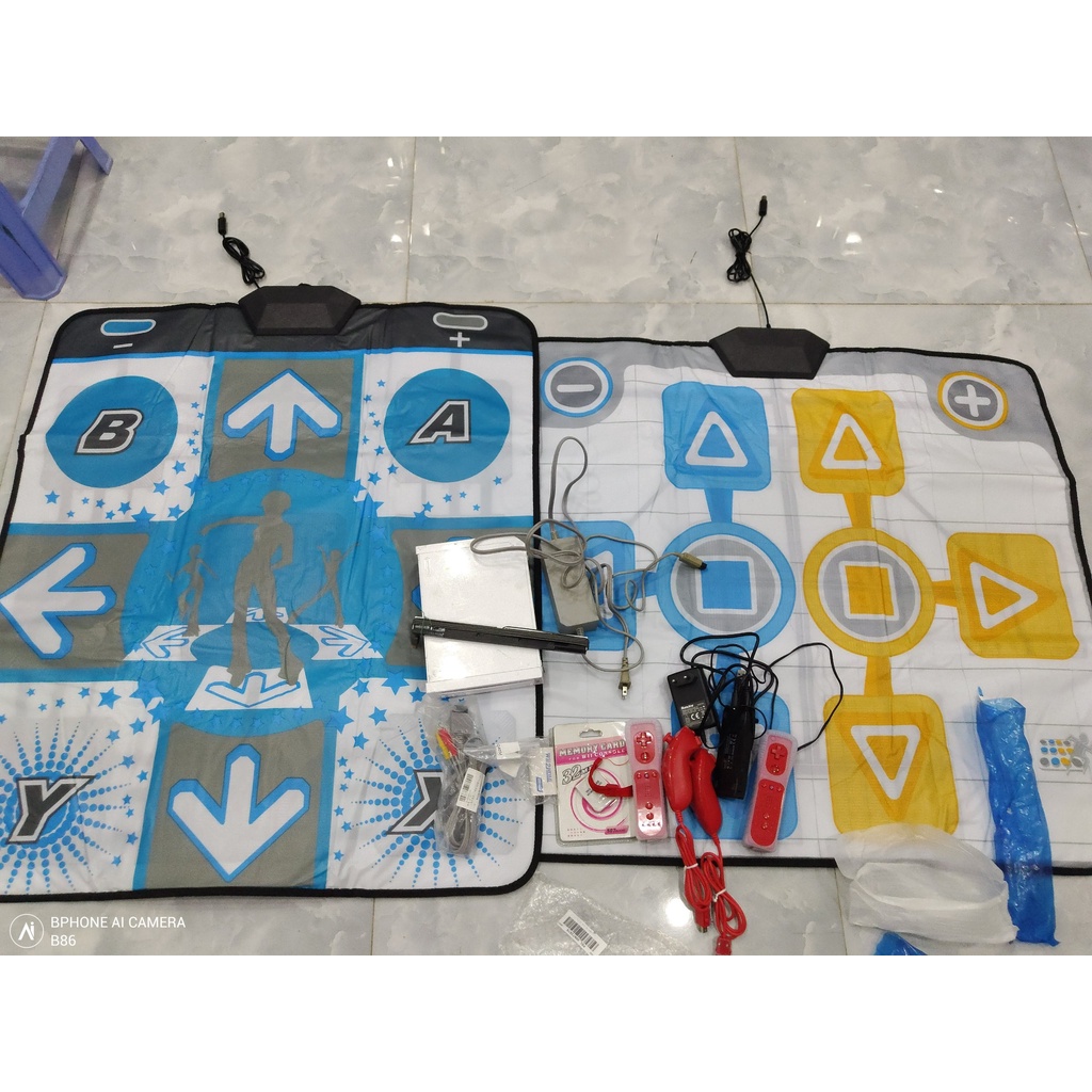 máy chơi game Nintendo wii ,Thảm nhảy wii ,Thảm wii dubble