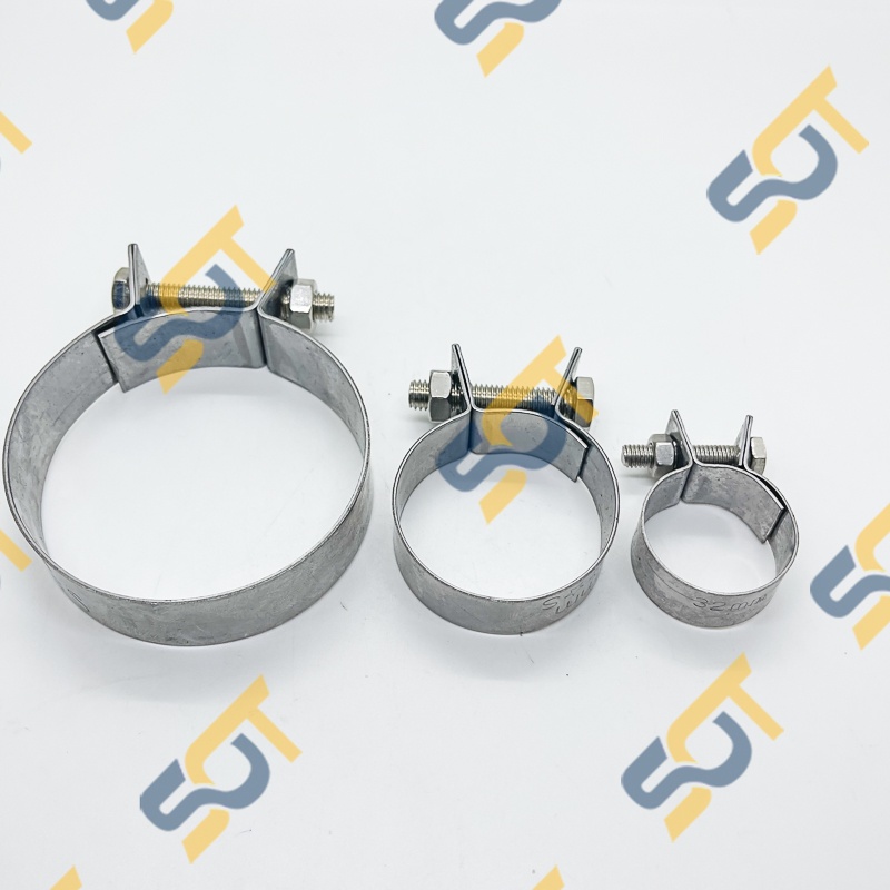 Đai Siết Ống, Cổ Dê Bu Lông Siết Ống Cố Định Dây Mềm, Quai Nhê Siết Ống