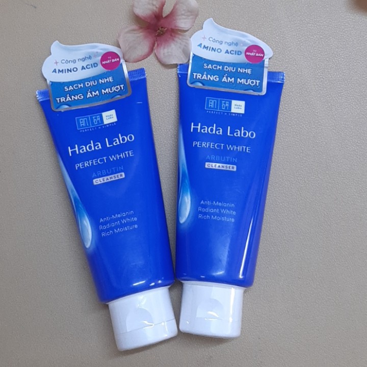 Sữa rửa mặt HadaLabo 80g 𝐏𝐄𝐑𝐅𝐄𝐂𝐓 𝐖𝐇𝐈𝐓𝐄