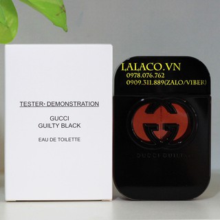 (CỰC CHẤT) - Nước hoa Tester Nữ Gucci Guilty Black 75ml NHẬP KHẨU CHÍNH HÃNG