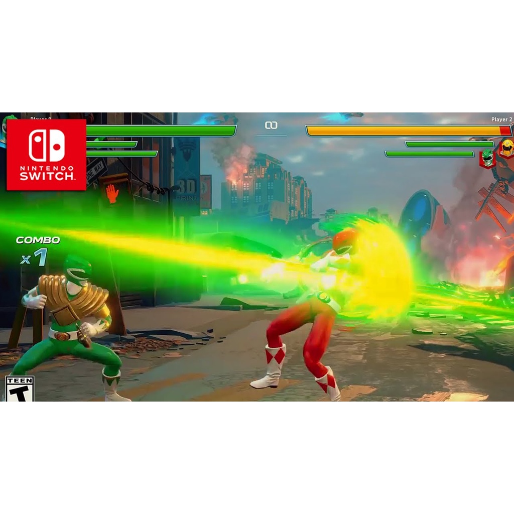 Băng Game Nintendo Switch Power Rangers: Battle For The Grid