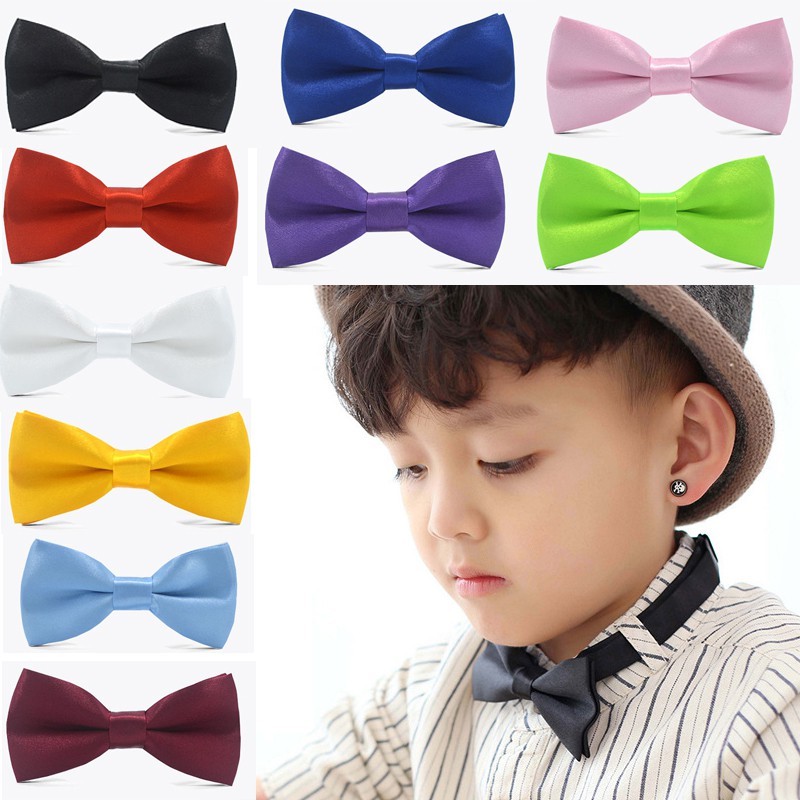 Nơ Cài Cổ Áo Cho Bé