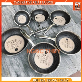 Chảo Sâu Lòng Blackcube Fivestar Inox 3 Lớp