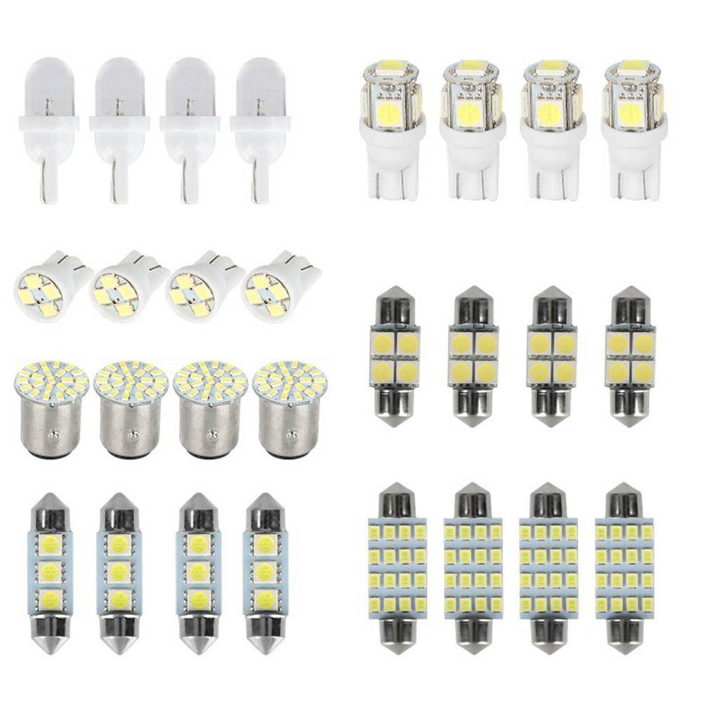 Set 28 Bóng Đèn LED SUENIN Trang Trí Nội Thất Xe Hơi