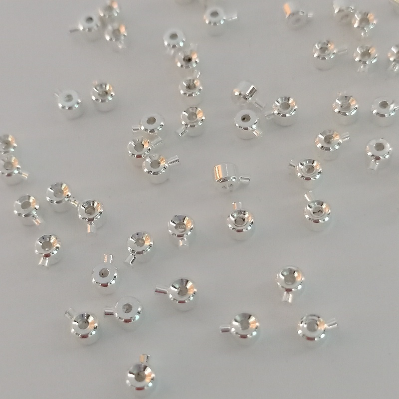 Khóa Cài Bằng Đồng 14K Mạ Vàng 18K Trắng Vàng Bạc Làm Trang Sức Vòng Tay/Vòng Cổ