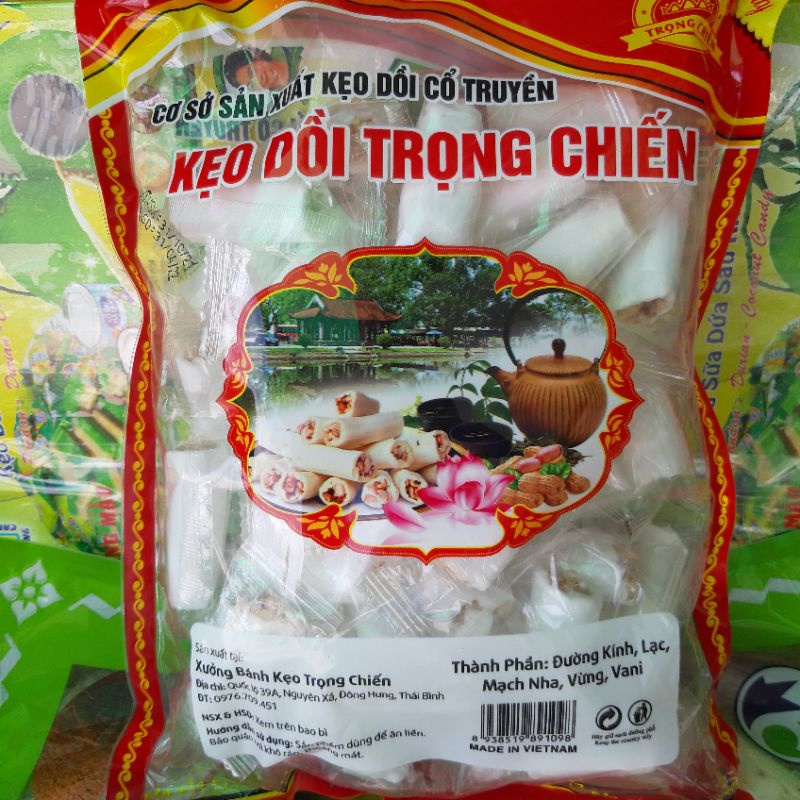 Kẹo dồi lạc vừng 500g ( kẹo kéo) | BigBuy360 - bigbuy360.vn