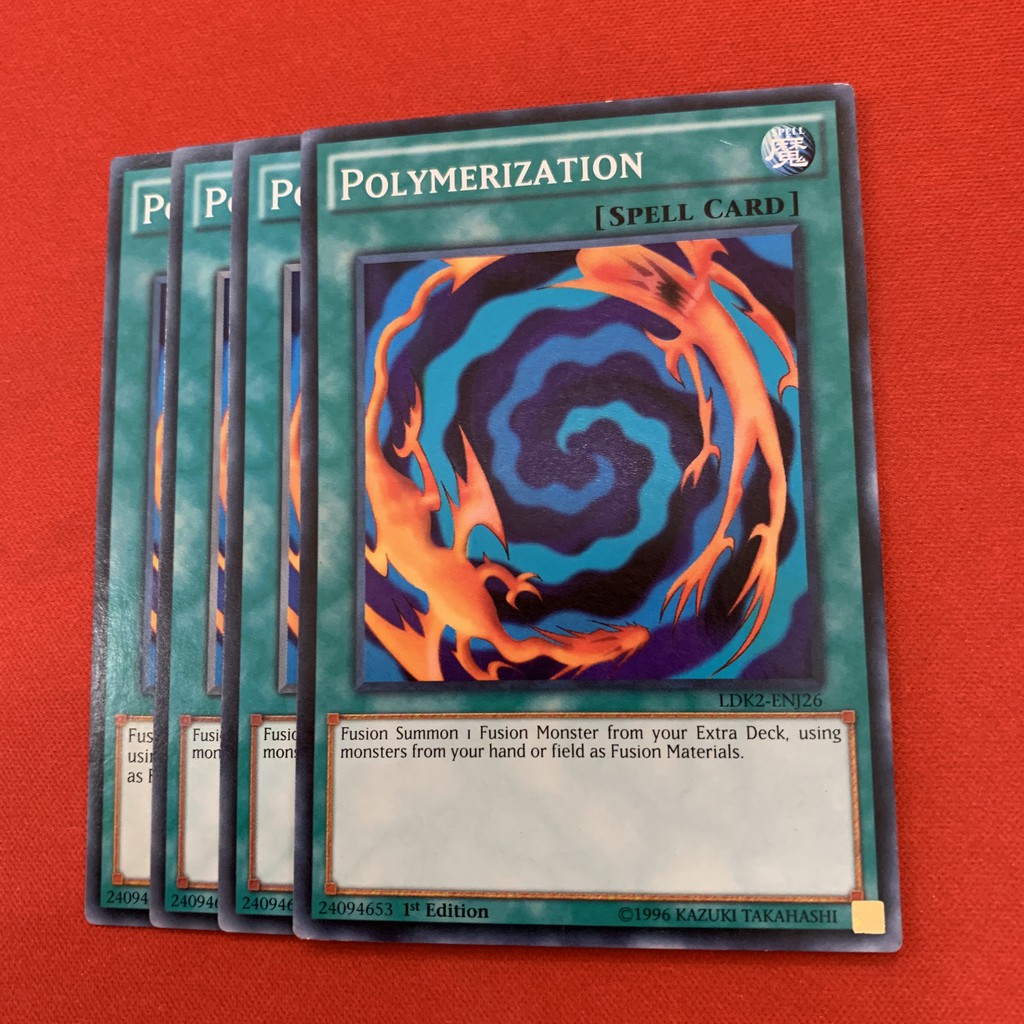 EN]Thẻ Bài Yugioh Chính Hãng] Polymerization DUNG HỢP MÃ GỐC!!!