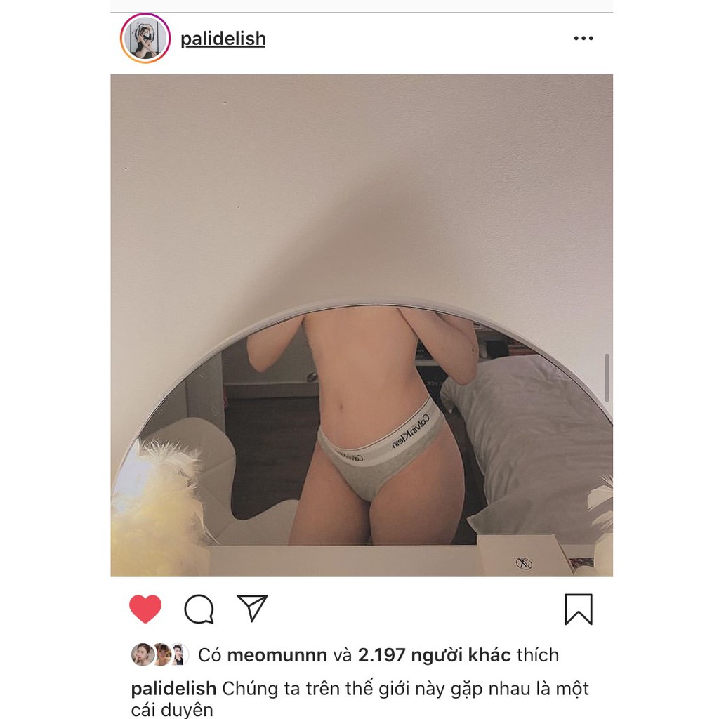 (ẢNH THẬT TỰ CHỤP)BỘ ĐỒ LÓT COTTON CK | BigBuy360 - bigbuy360.vn