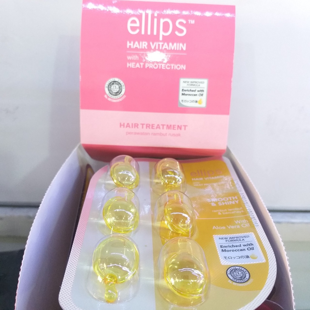 Ellips Hair Vitamin Serum Dưỡng Phục Hồi Tóc Hư Tổn – Hair Treatment