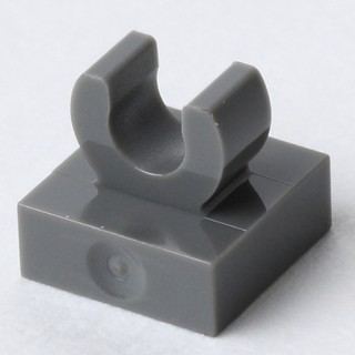 [1 Cái] LEGO Miếng 1x1 Xám Đậm Với Vòng Kẹp Phía Trên ID 6071226 15712