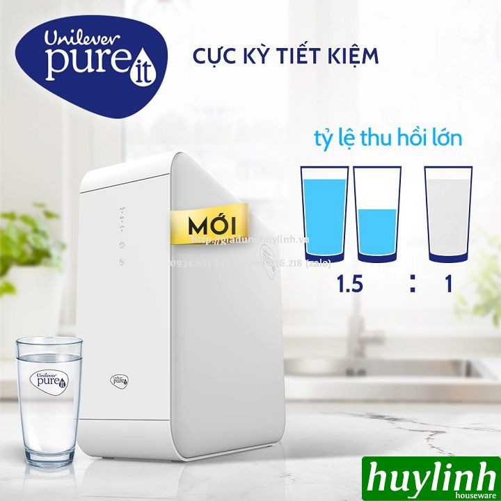 [Mã ELHAMS5 giảm 6% đơn 300K] Máy lọc nước RO Unilever Pureit Delica