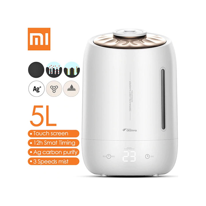 [Mã BMLTA50 giảm 10% đơn 99K] Máy phun sương tạo ẩm không khí Xiaomi Deerma DEM F600 dung tích 5L bản quốc tế