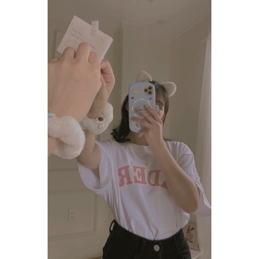 ÁO THUN NỮ COTTON 100% ADER FORM RỘNG 5H1T