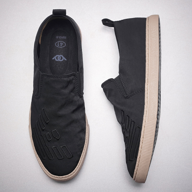 Slip on nam - Giày lười vải nam cao cấp thương hiệu BAODA - Vải polyester chống thấm 5 màu tuyệt đẹp - Mã 20201 | BigBuy360 - bigbuy360.vn