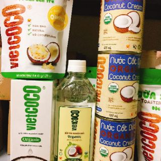 Dầu dừa ép lạnh hữu cơ Vietcoco 500ml