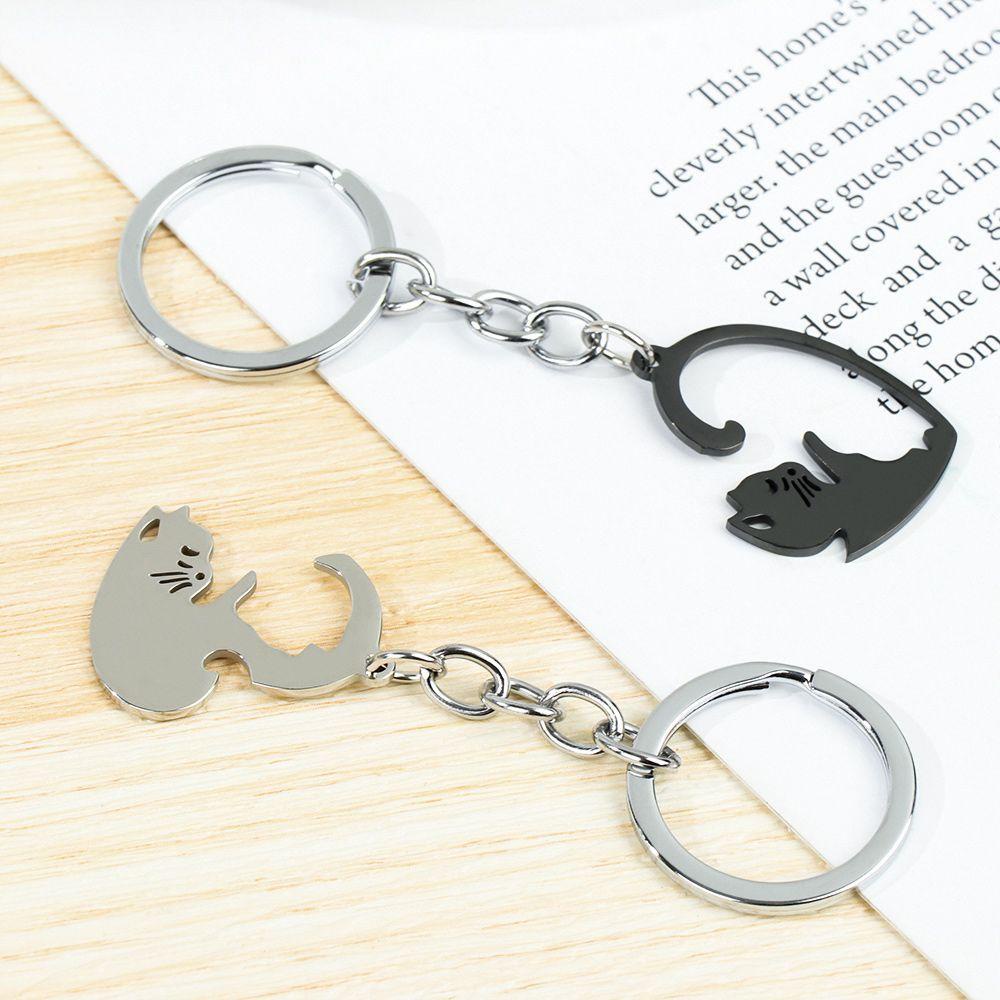 Set 2 Móc Khóa Hình Trái Tim Dễ Thương