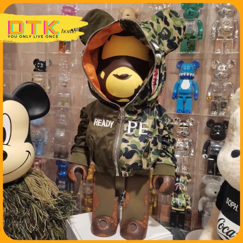 Tượng BEARBRICK BAPE 1000% Tượng trang trí Bearbrick