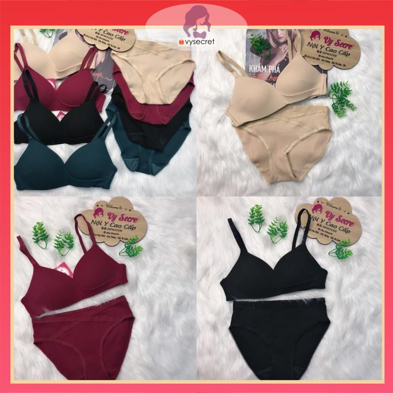 Bộ đồ lót VY SECRET,set nội y  cotton tôn đang,nâng ngực ,mềm mại C230 | BigBuy360 - bigbuy360.vn