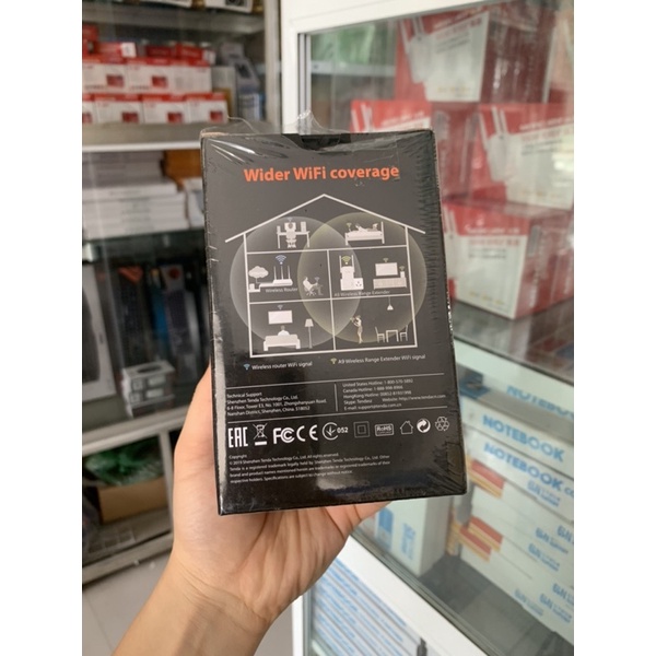 Bộ Kích Sóng Wifi Repeater Tenda A9 300Mbps - Hàng chính hãng | BigBuy360 - bigbuy360.vn