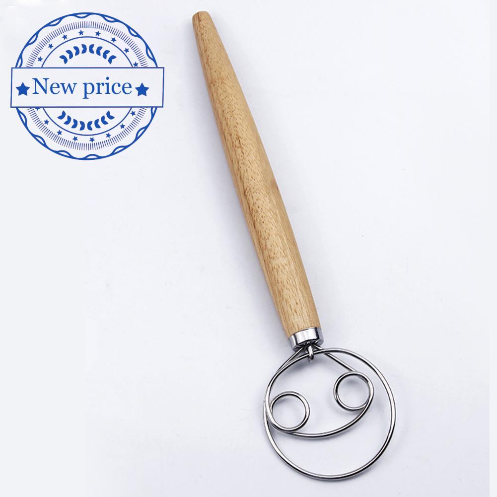 Dụng cụ đánh trứng bằng thép không gỉ O7G8 Oak Danish 13 Inch Q2S8