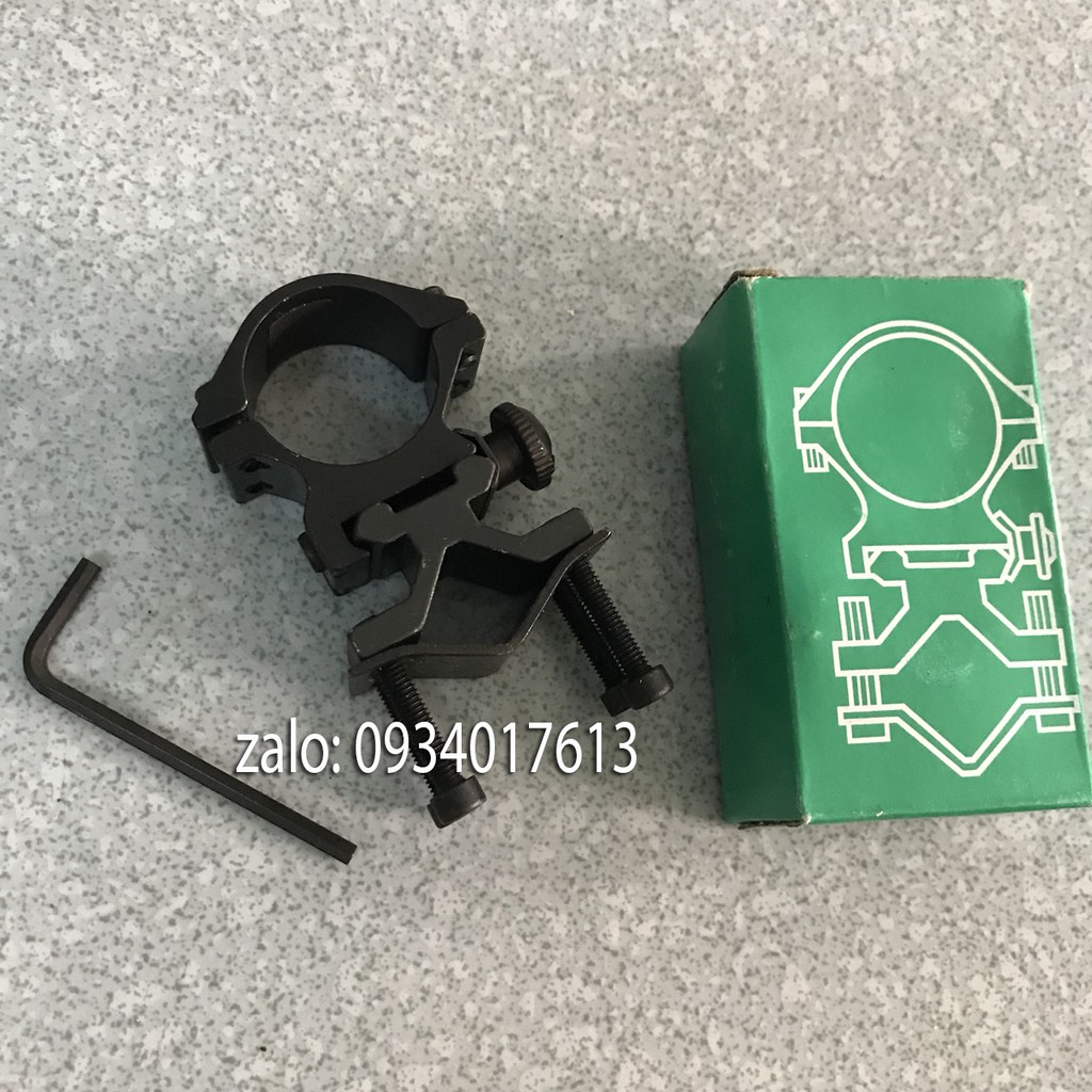 Chân đỡ gắn đèn pin, đèn laser cho xe đạp (1 cái)