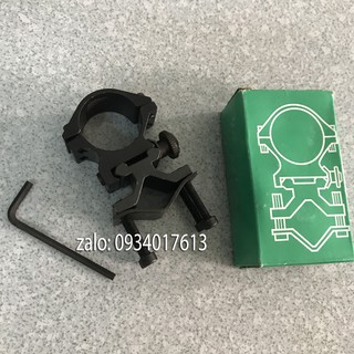 Chân đỡ gắn đèn pin, đèn laser cho xe đạp