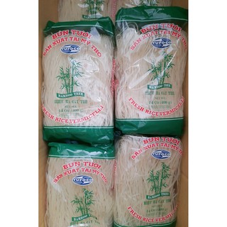 [ĐẶC SẢN MIỀN TÂY] BÚN TƯƠI HIỆU BA CÂY TRE (LÔ 5 GÓI)