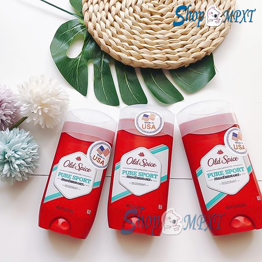 ⚡Thơm 48h⚡Lăn khử mùi Old Spice Pure Sport 85g ⚡Chính Hãng Mỹ⚡ | BigBuy360 - bigbuy360.vn