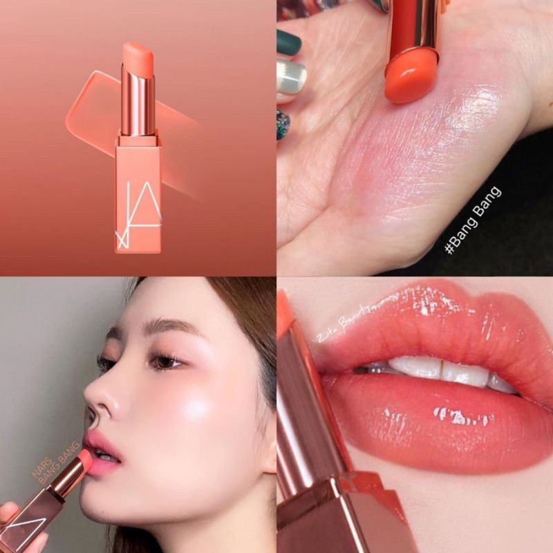 Son Dưỡng thỏi NARS  màu  Bang Bang , Hidden Pleasure , Clean Cut AfterGlow Lip Balm