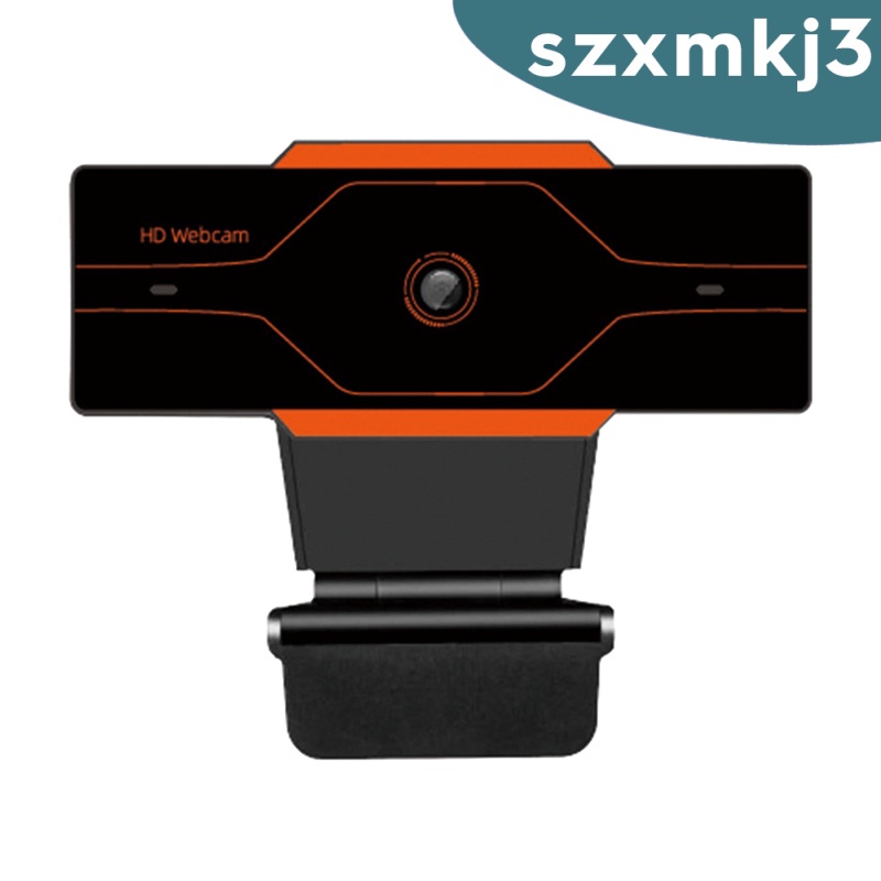 [giá giới hạn] Webcam HD Web Camera Cam Microphone For PC Laptop 720P Orange | BigBuy360 - bigbuy360.vn