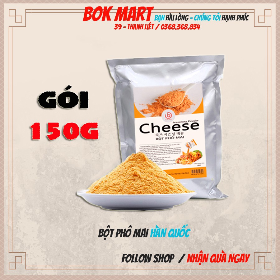 BỘT PHÔ MAI LẮC HÀN QUỐC 150gr [ CỰC NGON ]