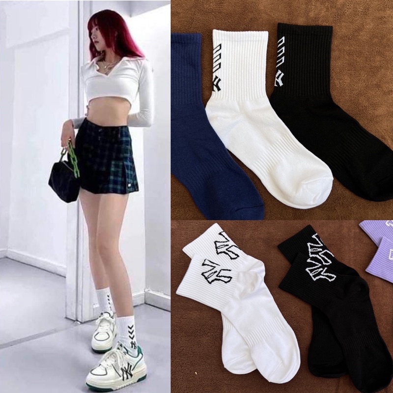Tất NY mũi tên cao cổ người lớn