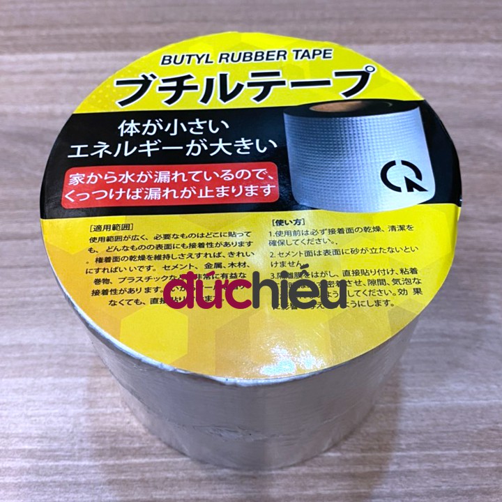 [ Made in Japan – hàng bao đẹp ] Băng keo dán chống thấm dột Nhật Bản 5m, dán tường, mái tôn, ống nước – Đức Hiếu Shop