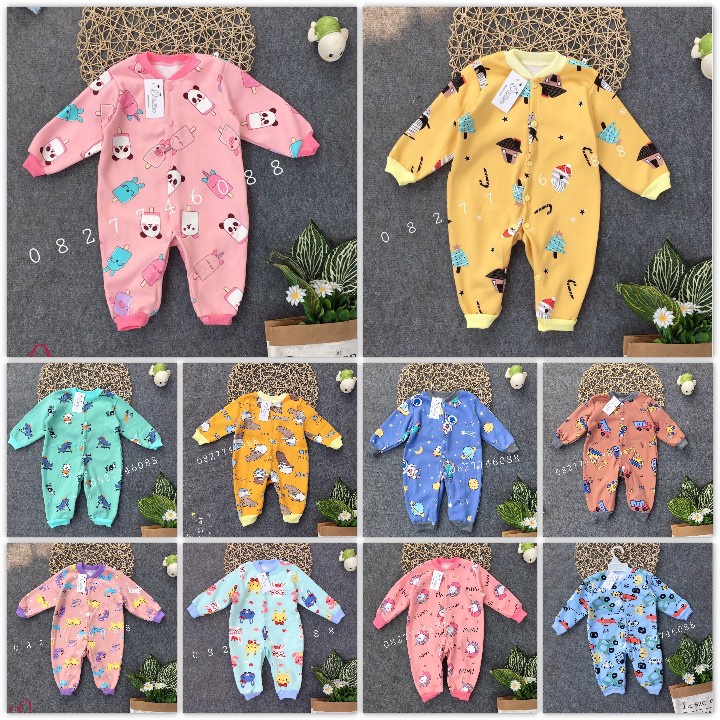 Body nỉ lót lông bé trai, bé gái, size từ 3-14kg