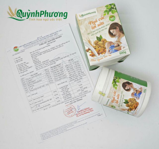 Ngũ cốc lợi sữa quỳnh phương