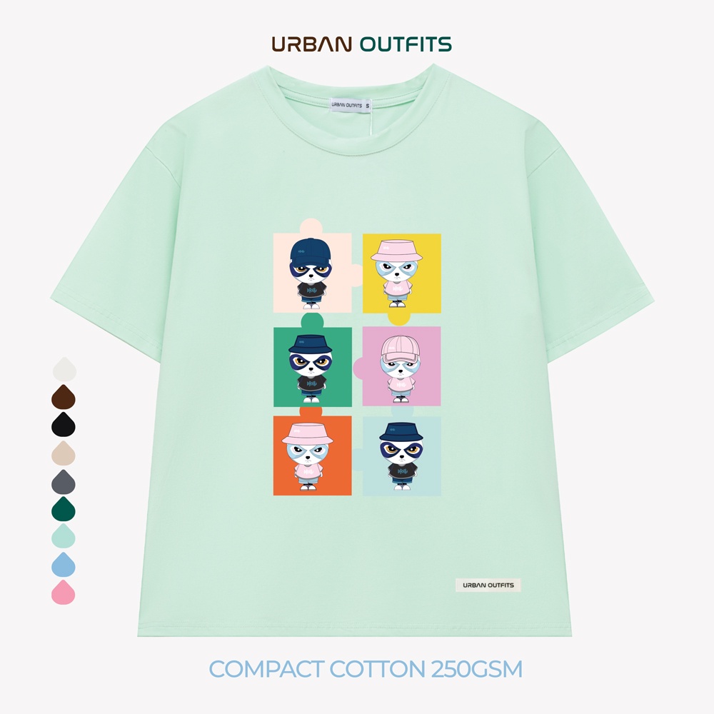 Áo Thun Tay Lỡ Form Rộng URBAN OUTFITS ATO167 Local Brand In Hình ver 2.0 Chất Vải 95% Compact Cotton 250GSM