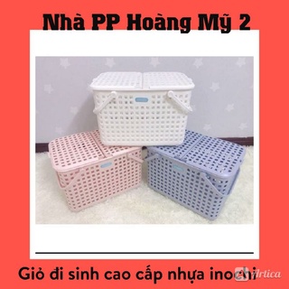 Giỏ đựng đồ đi sinh cao cấp Inochi (Làn đựng đồ đi sinh) cho mẹ và bé