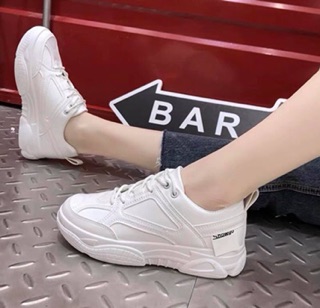 Giày thể thao all white mẫu mới 2019