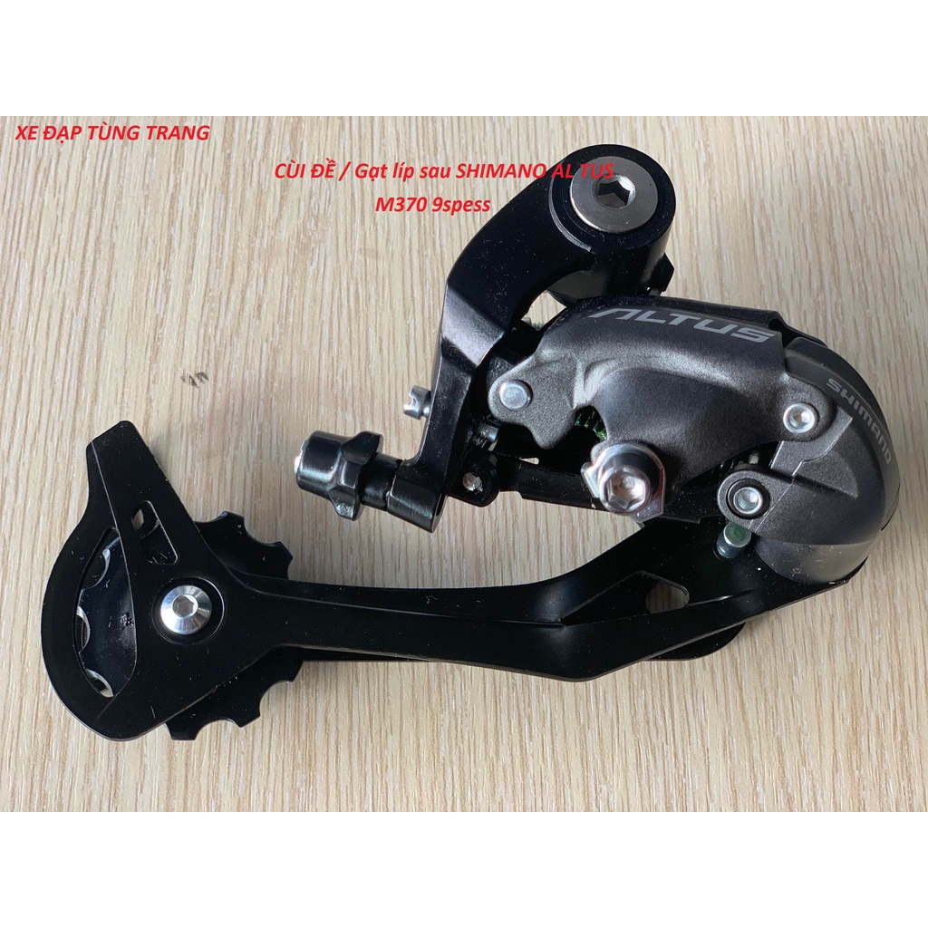 Cùi đề sau Shimano Altus M370 9 Speed
