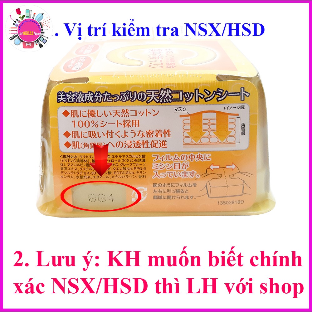 Mặt Nạ Viatamin C Melano CC Chống Thâm Nám NHẬT BẢN 20 Miếng