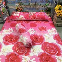TRỌN BỘ GA GIƯỜNG COTTON POLY LỤA