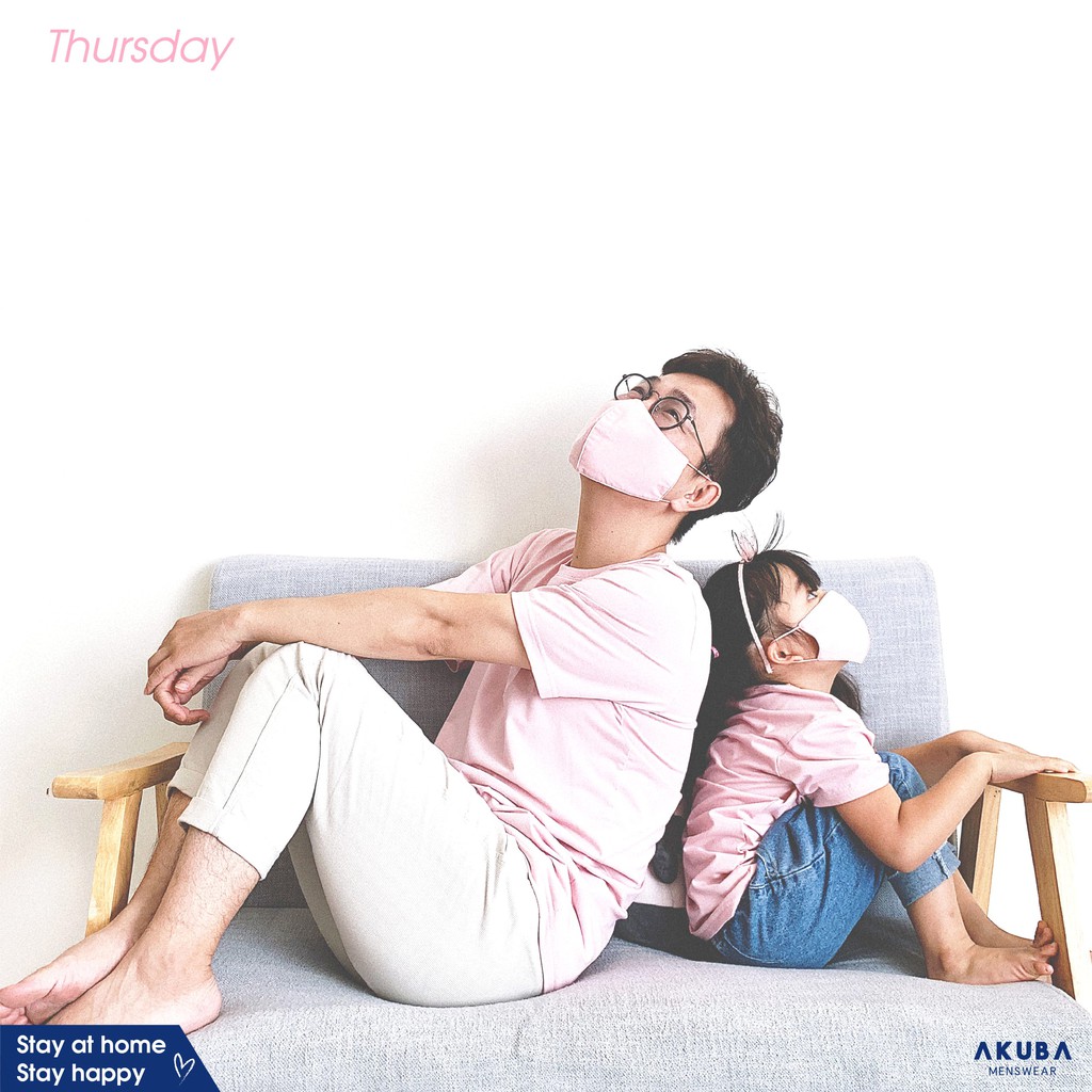 Khẩu trang thời trang 3 lớp kháng khuẩn chống tia UV AKUBA mềm mại, lót kháng khuẩn lưới, điều hòa không khí tốt 02