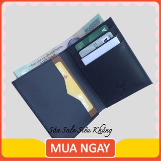 Ví Nam Da Bò Thật Kiểu Đứng - Bảo Hành 12 tháng - Full box | Bóp Nam Đẹp DTR Wind.Store01