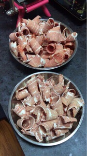 Máy chặt thịt gà, thái thịt đông lạnh